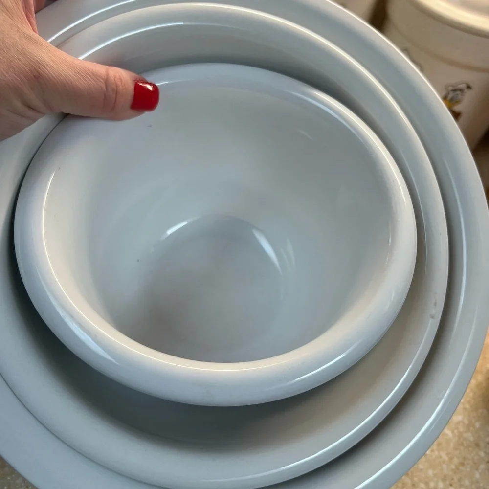 Vintage Chutney Corelle Set of 3 nesting mixing bowls